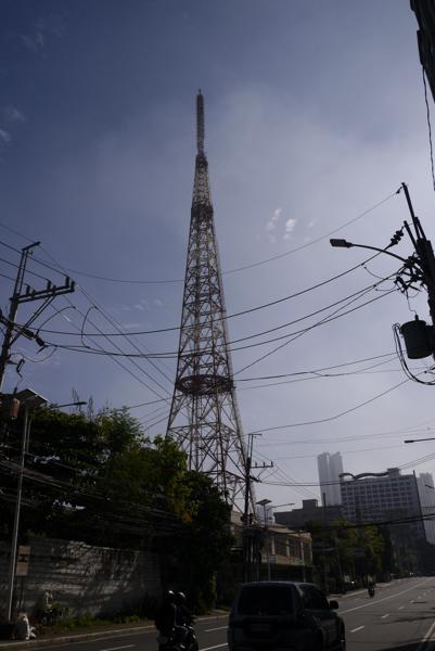 Tower near Timog, Quezon City